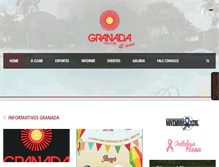 Tablet Screenshot of granadaiateclube.com.br